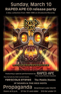 Raped Ape CD release party