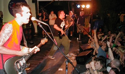 Against All Authority at La Fiesta de Punk Rock at The Chili Pepper in Fort Lauderdale, 2001