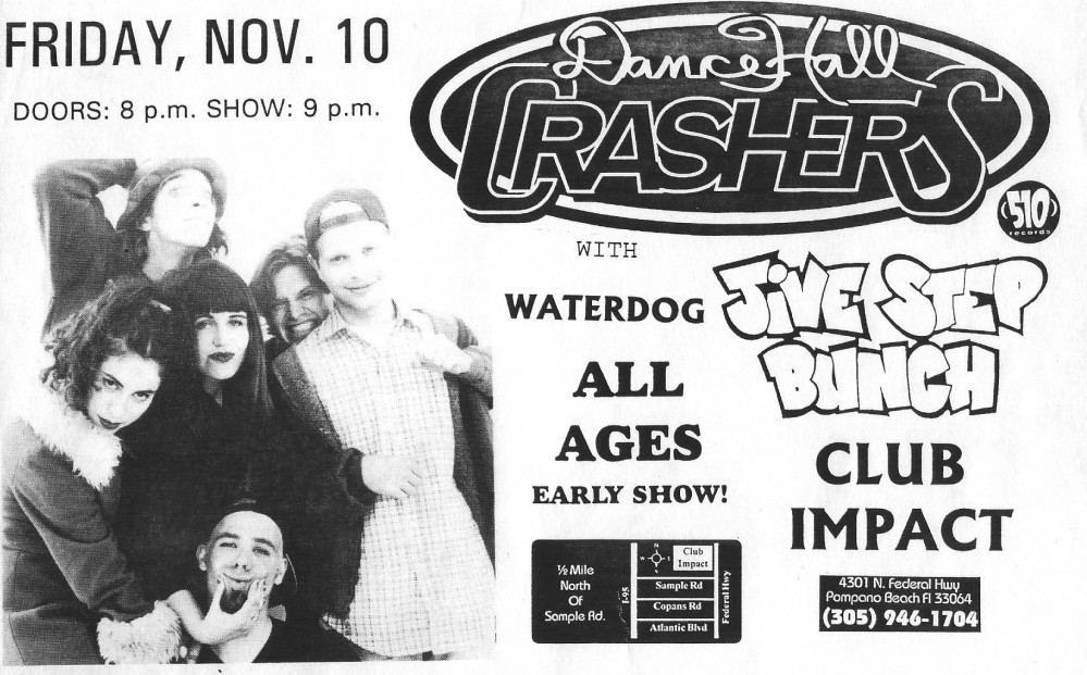 Dance Hall Crashers at Club Impact, 1995