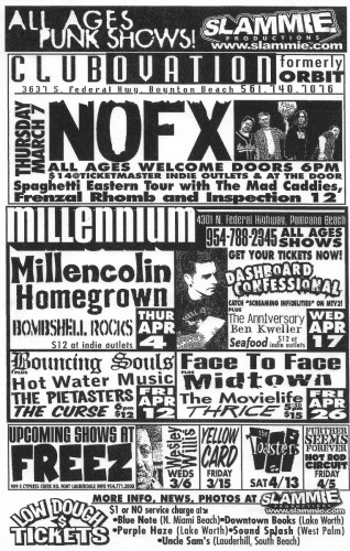 2002 Slammie concerts