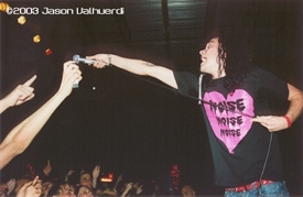 The Used live at Club Ovation, Boynton Beach, on April 5, 2003