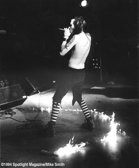 Marilyn Manson performs at the South Florida Slammie Awards at The Edge in Fort Lauderdale