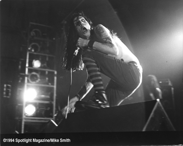 Marilyn Manson performs at the South Florida Slammie Awards at The Edge in Fort Lauderdale