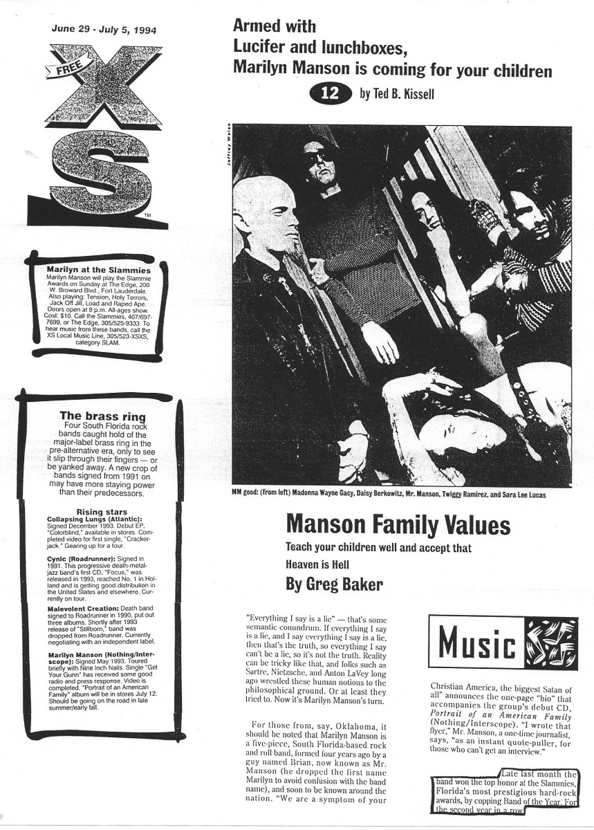 1994 South Florida Slammie Awards