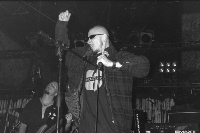 L.U.N.G.S. performs at the South Florida Slammie Awards at The Edge in Fort Lauderdale. (Copyright 1995 / Spotlight Magazine / Mike Smith)