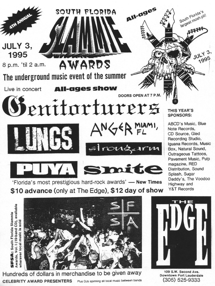 1995 South Florida Slammie Awards