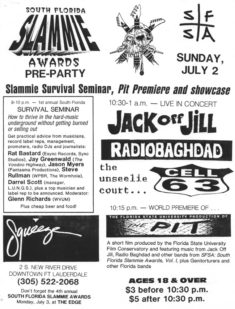 1995 South Florida Slammie Awards