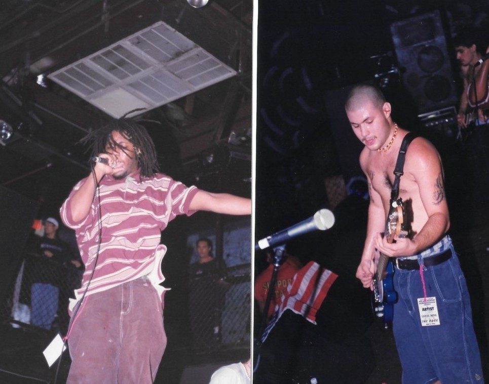 Level Nine performs at the South Florida Slammie Awards at The Edge in Fort Lauderdale. (Copyright 1996 / Rag Magazine / Crystal Clark)