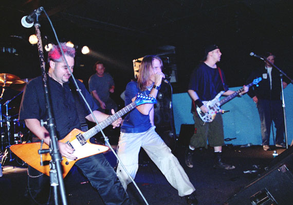 Crease plays the Slammies afrter signing with Roadrunner Records