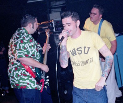 Further Seems Forever (fronted by Chris Carrabba) at the 1999 South Florida Slammie Awards