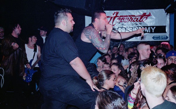 Collapsing Lungs reunite in 1999 after previously playing the Slammie Awards in 1993.